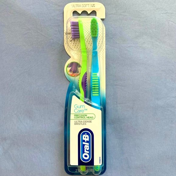 Oral B Bath Oralb Prohealth Compact Head Toothbrush Twin Pack Ultra